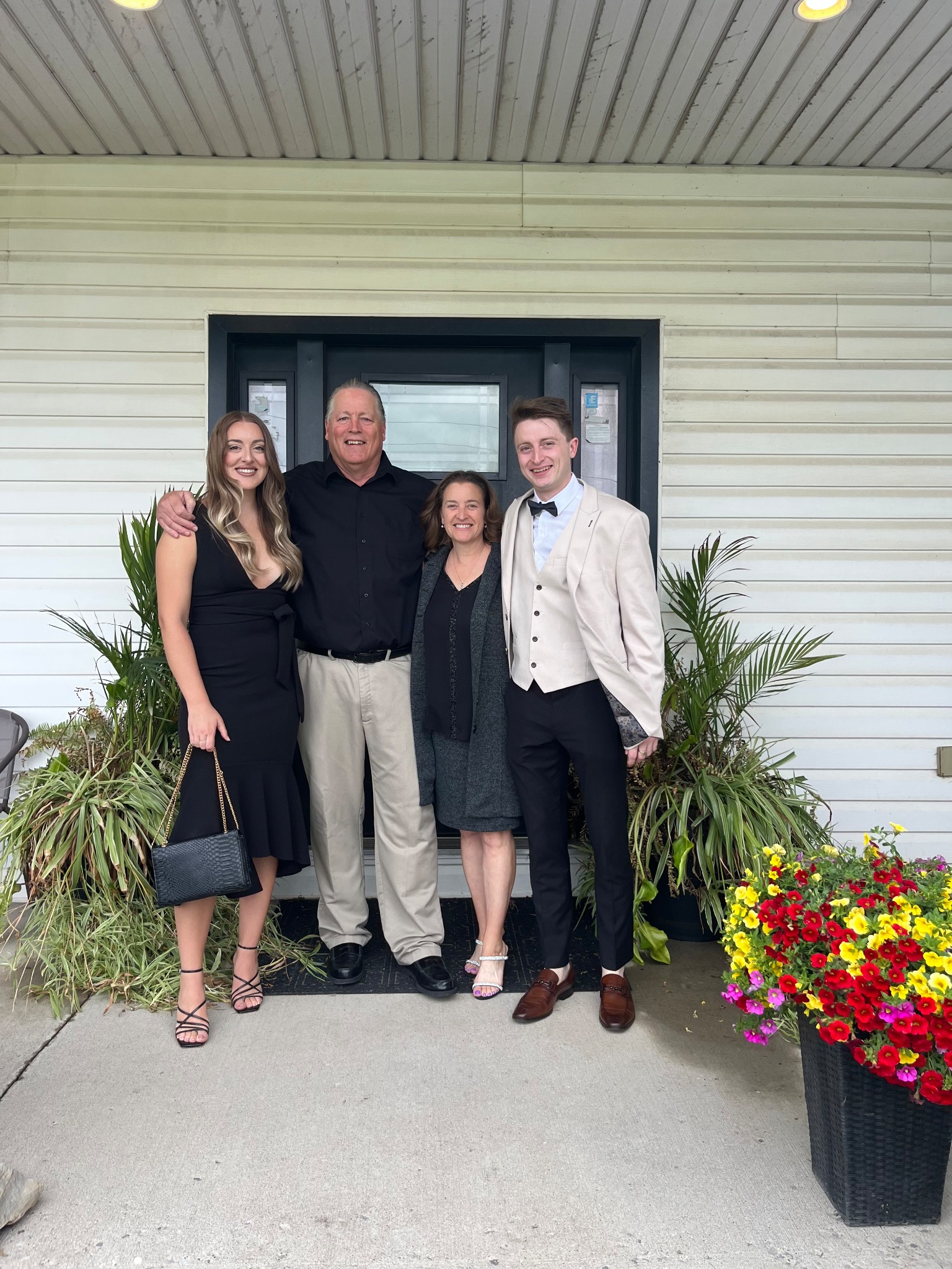 Terry with his family